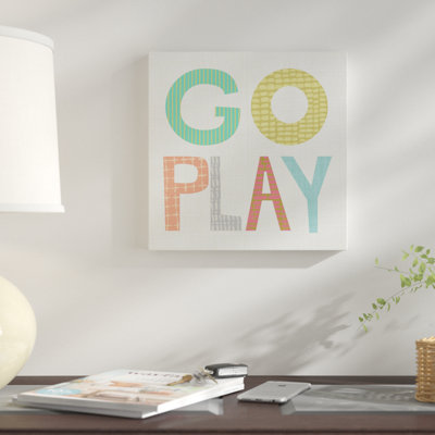 " Kid Play III " Textual Art Print