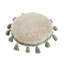 Circle Circular Pillow Cover & Insert-250920181