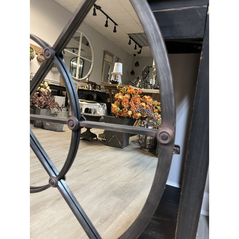 Sachiko Metal Flat Wall Mirror