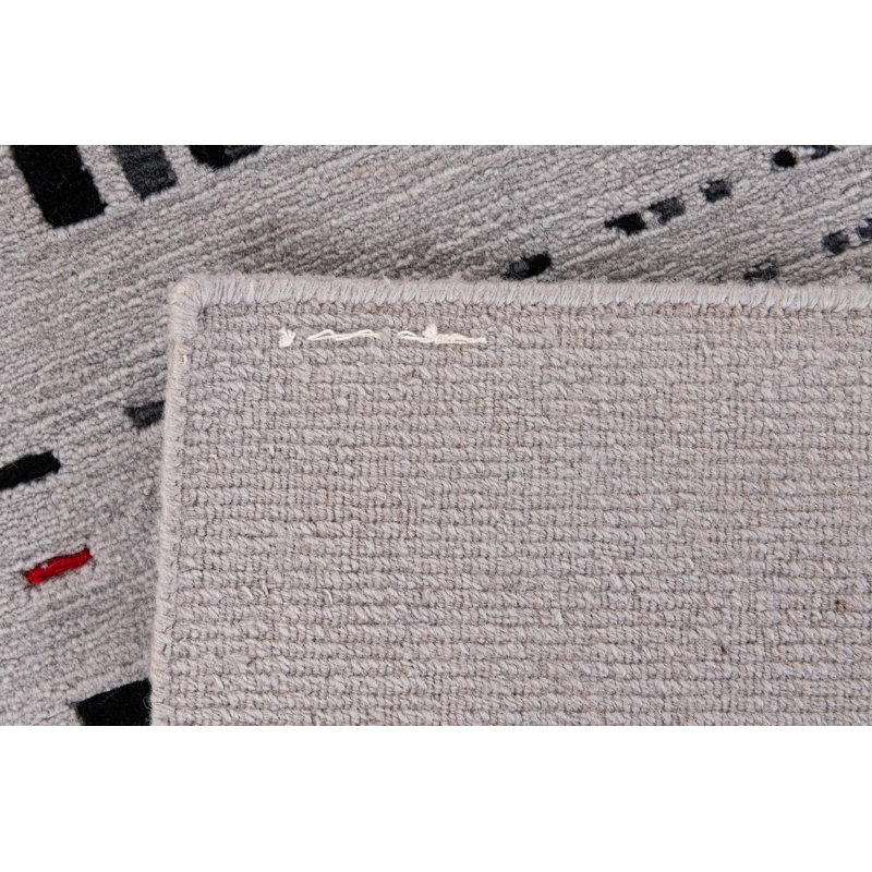 Tapis de couloir gris clair Jacoby