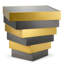 Zamora Glass End Table