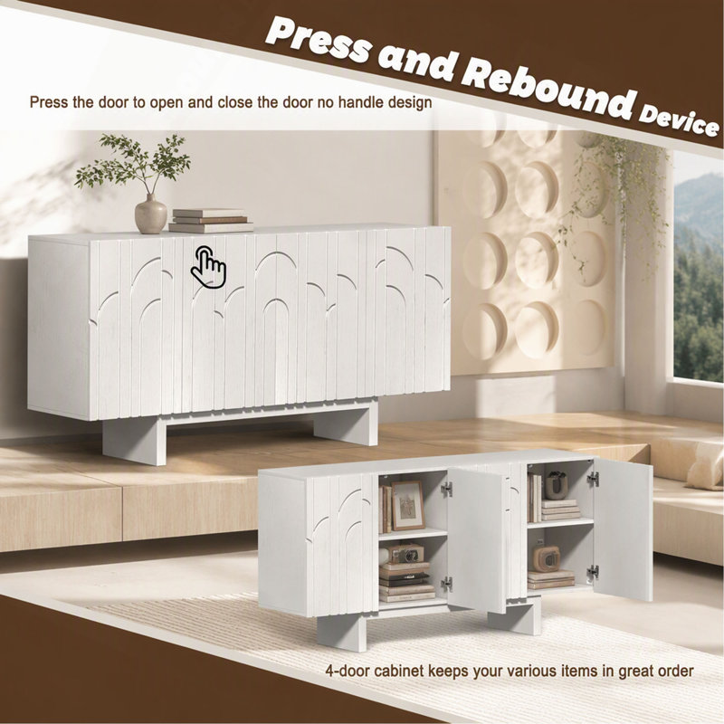 Buffet de 63 po de largeur
