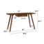 Bureau d'ordinateur Study, bureau, table d'étude, bureau d'écriture avec tiroir pour la maison, mobilier de bureau moderne, couleur noyer