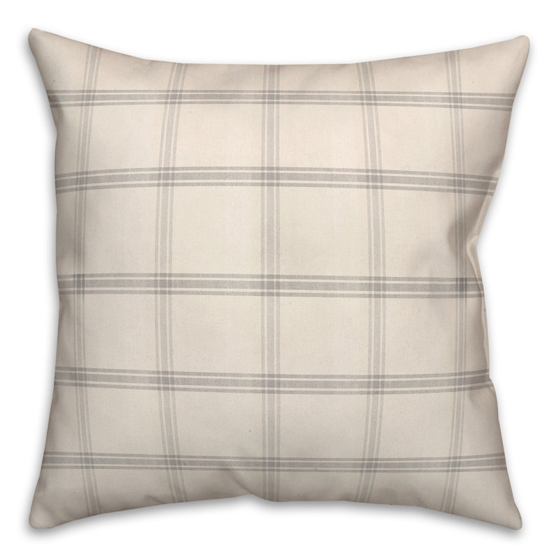  Housse de coussin carré et insert, H 20 po x l 20 po