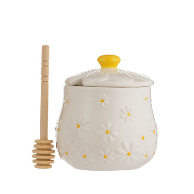 Daisy Ceramic Food Storage Container