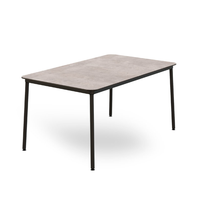 Table de salle à manger Hub, Ciment, H 29,53 po x L 59,06 po x l 35,43 po