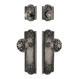 Nostalgic Warehouse Meadows Entry Set with Egg & Dart Knob