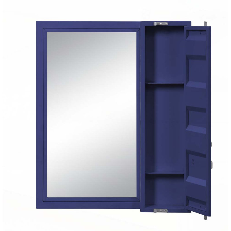 Cargo Blue Finish Vanity Mirror