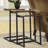 Kendrik 23.5" H x 18" W Solid Wood C-Table Nesting Tables (Set of 3)-597112105-664734425