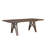 Cipolla Wood Finish 72"-90" Extendable Dining Table-630342282