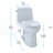 TOTO® UltraMax® One-Piece Elongated 1.6 GPF ADA Compliant Toilet, Cotton White-1694843-10482798