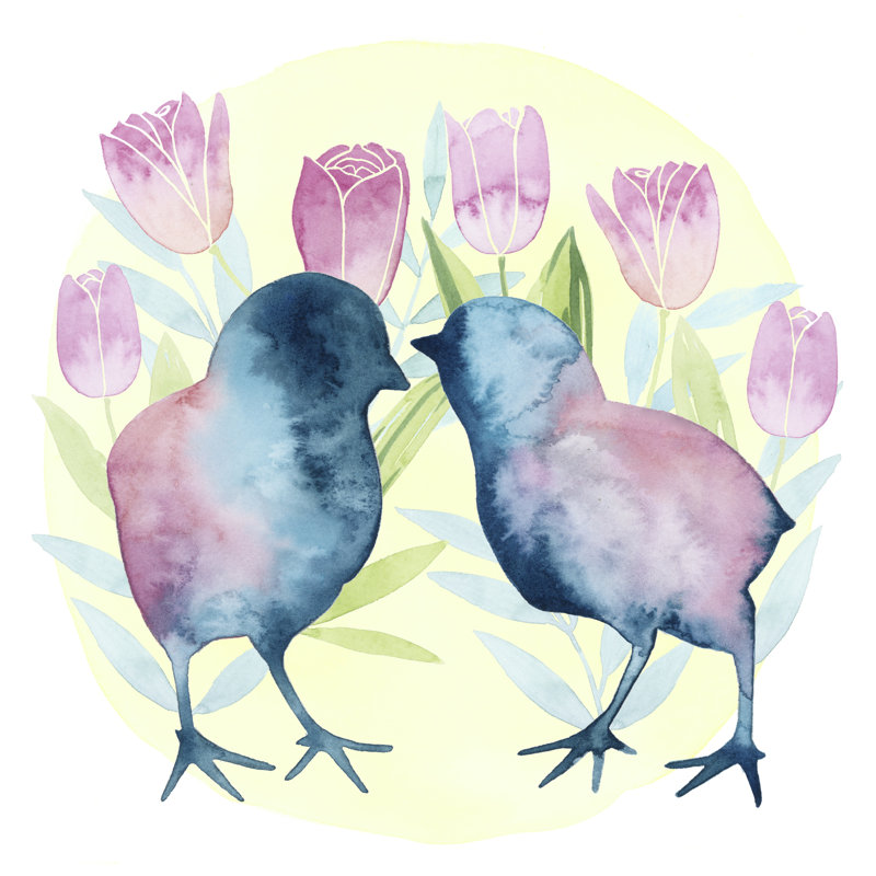 Tulip Easter II by Grace Popp - Wrapped Canvas Print, 30cm H x 30cm W