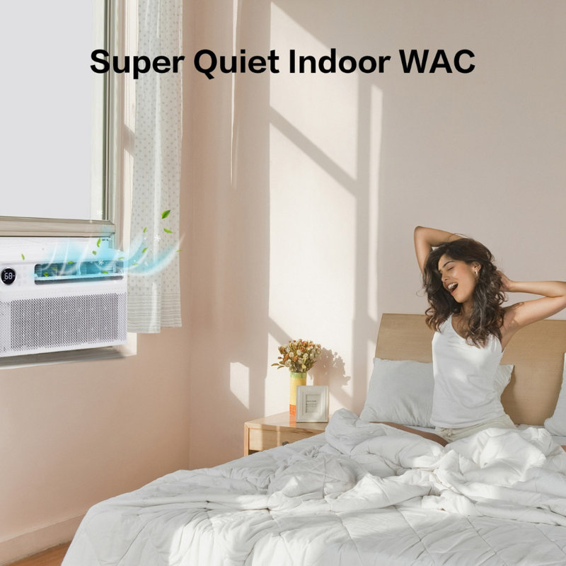 Winado 12000 BTU Wi-Fi Connected Window Air Conditioner for 550 Square Feet with Remote Included
