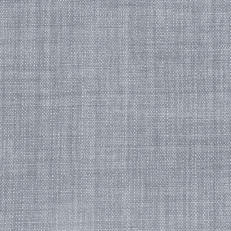 Ensemble de canapé modulaire de coin contemporain 6 pièces en acier Dorris, Tissu gris pâle