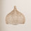 Single Light Rattan Wrought Iron Dimmable Pendant