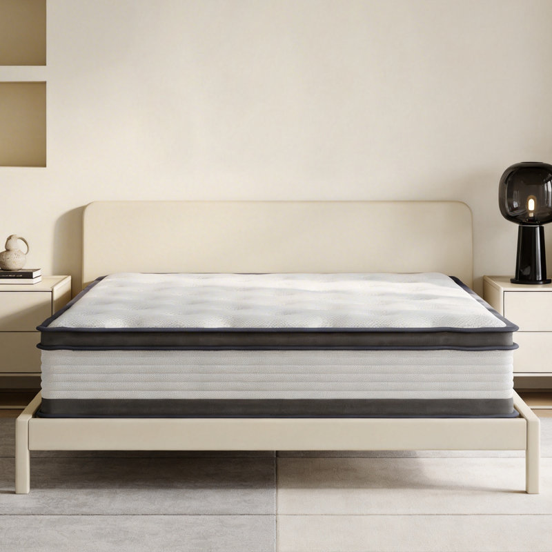 Rolled Mattress 26cm Depth, Pocket Spring Core with Comfort Foam, Knitted Upholstery Fast Dispatch From UK Warehouse – Dispatched Within 2 Days
