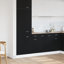 Kitchen Cabinet Black Oak Engineered Wood-1144333049
