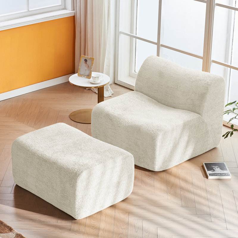 Fauteuil 1 place, Beige