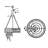 Mamuna 9 - Light Dimmable Tiered Chandelier