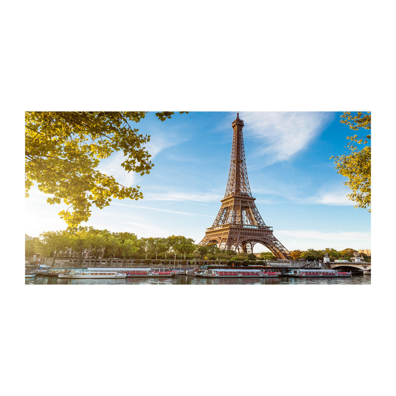 Eiffel Tower Paris - Wrapped Canvas Print