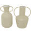  Ensemble de 2 vases de table en métal 2 pièces Yeates