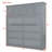 Queen Size Murphy Bed, Wall Bed With Top Cabinets, Bedframe-254943586-254943591