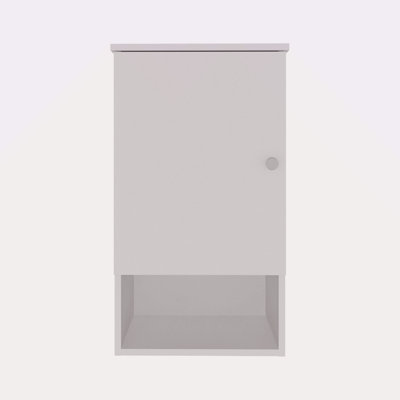 Armoire à pharmacie de 28 po de hauteur avec deux tablettes intérieures et une tablette ouverte