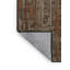 Tapis art déco brun lavable à la machine-710644731