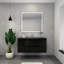 Ensemble de meuble-lavabo simple mural 48 po Castin-170231280