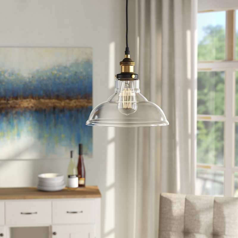 Luminaire suspendu pour dôme simple 1 lumières