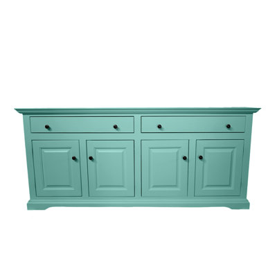 Savannah Solid Wood 80" Traditional Sideboard Buffet by Red Barrel Studio