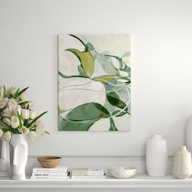 Into The Green I Print by Fern Cassidy, 32" H x 24" W, Gild Silver