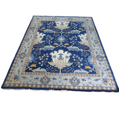 One-of-a-Kind 12'1" X 15' Wool Area Rug in