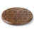 CounterArt Tribal Pattern Wood Lazy Susan Turntable