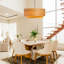 Half Bowen 17.5" Mid Century Modern Chandelier-122266866-122266867