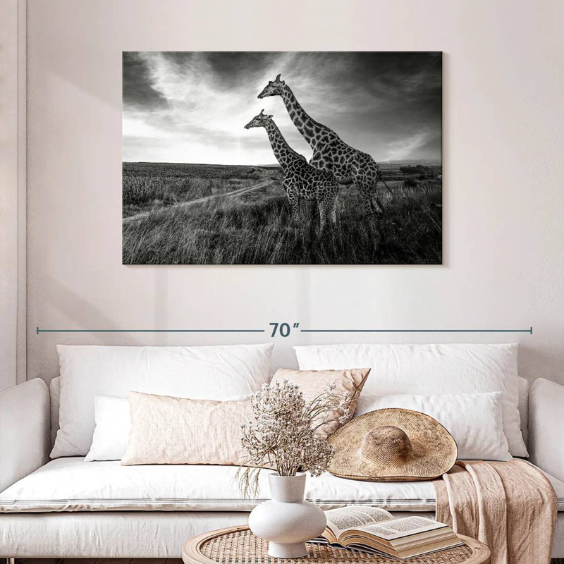 Brampt Reticulated Giraffe, 30" H x 45" W