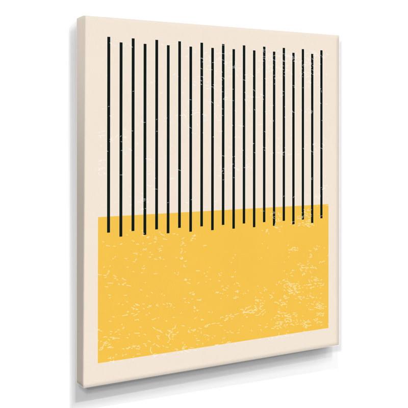 «Minimal Geometric Compostions», impression sur toile, H 32 po x l 24 po, Toile tendue, Sans cadre