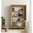 Vintage Wooden Bookshelf With A Rustic Finish