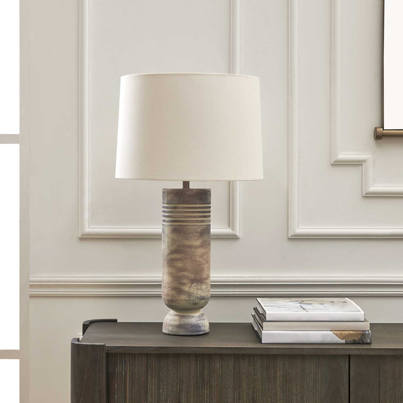 Uttermost Vale Beige Hues Table Lamp