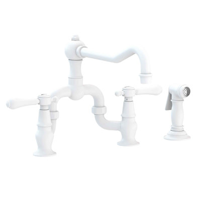 Chesterfield Bridge Faucet with Side Spray