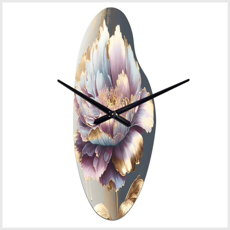 Horloge murale incurvée asymétrique Frejuste, Grand