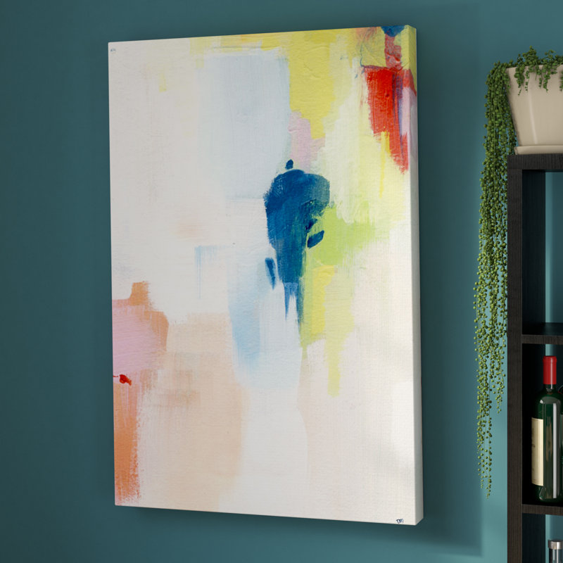 « trottoir », reproduction d’impression sur toile tendue, H 16 po x l 24 po x P 1,5 po