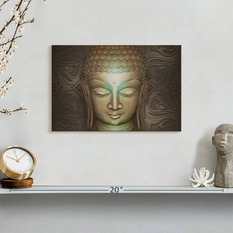 Leisha Beige Buddha, 8" H x 12" W
