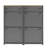 Slim Tipping Bucket Shoe Cabinet Set with 4 Flip Drawers