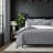 Shay Solid Gray Cotton Comforter Set  8 Piece-109897602