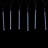 Electric LED Meteor Lights with 8 Cascading Light Tubes-988104320