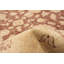 Tapis de zone en laine brun/beige 6 pi x 8 pi 10 po "one-of-a-kind" à la main noué la 2010 chobi Adriella