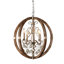 Luminaire suspendu cage 4 lumières Lusteria
