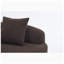 Canapé modulaire courbé en S Chenille l 66,9 po x P 40,2 po x H 25,6 po Zen Balance