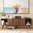 Kassiani  TV Stand for TVs up to 65'',Entertainment Center Sliding  Door-159231431
